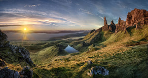 The Old Man Of Storr Wall Mural Wallpaper - Canvas Art Rocks - 1