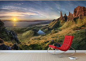 The Old Man Of Storr Wall Mural Wallpaper - Canvas Art Rocks - 2