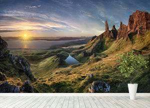 The Old Man Of Storr Wall Mural Wallpaper - Canvas Art Rocks - 4