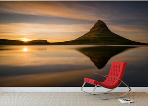 Kirkjufell Wall Mural Wallpaper - Canvas Art Rocks - 2