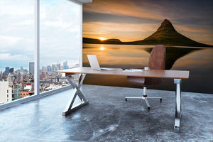 Kirkjufell Wall Mural Wallpaper - Canvas Art Rocks - 3