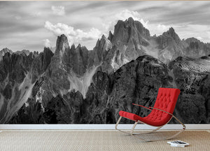 The Peaks Wall Mural Wallpaper - Canvas Art Rocks - 2