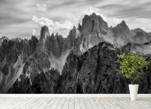 The Peaks Wall Mural Wallpaper - Canvas Art Rocks - 4