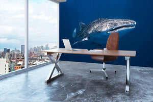 Whale Shark Wall Mural Wallpaper - Canvas Art Rocks - 3