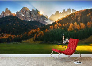 Santa Maddalena Wall Mural Wallpaper - Canvas Art Rocks - 2