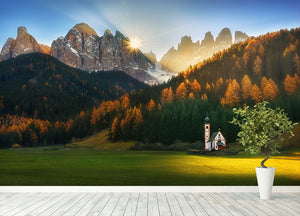 Santa Maddalena Wall Mural Wallpaper - Canvas Art Rocks - 4