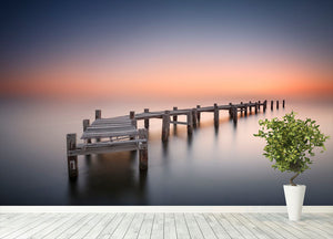 Old Pier Ii Wall Mural Wallpaper - Canvas Art Rocks - 4