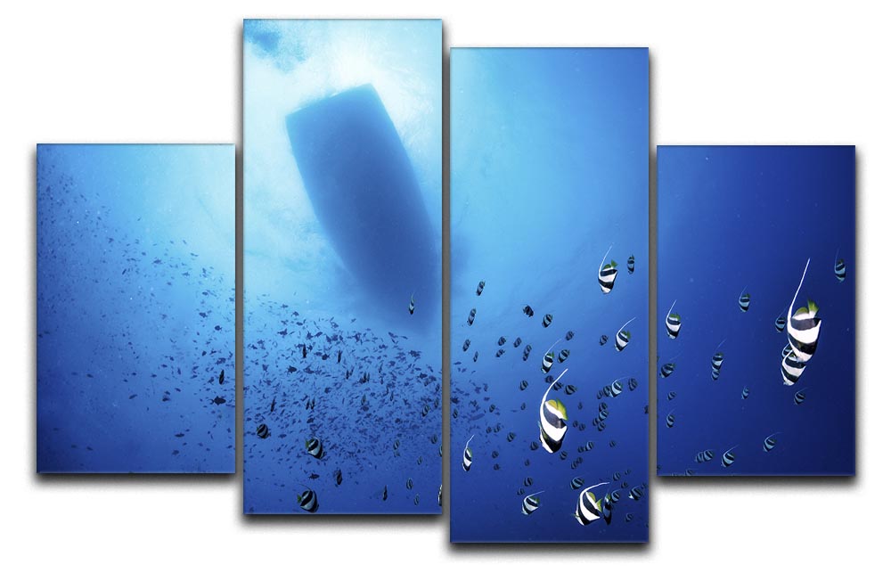 Storm 4 Split Panel Canvas - Canvas Art Rocks - 1