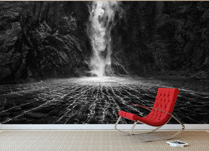 Sky Fall Wall Mural Wallpaper - Canvas Art Rocks - 2