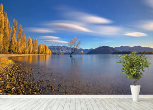 Autumn In Lake Wanaka Wall Mural Wallpaper - Canvas Art Rocks - 4