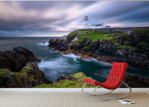 Fanad Head Lighthouse Wall Mural Wallpaper - Canvas Art Rocks - 2