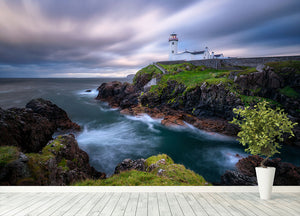 Fanad Head Lighthouse Wall Mural Wallpaper - Canvas Art Rocks - 4