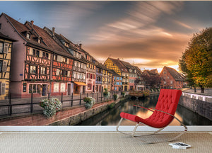 Fall In Colmar Wall Mural Wallpaper - Canvas Art Rocks - 2