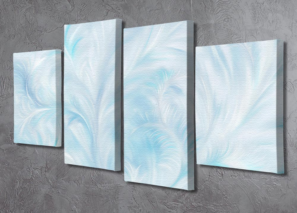 Winter Art 4 Split Panel Canvas - Canvas Art Rocks - 2