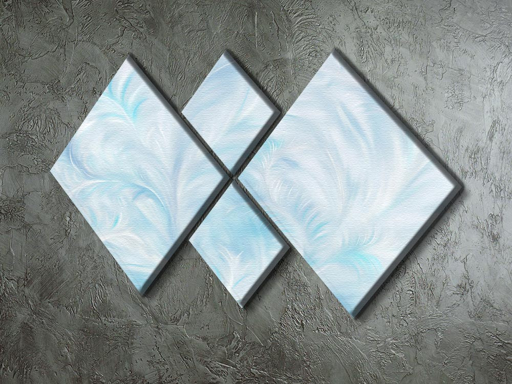 Winter Art 4 Square Multi Panel Canvas - Canvas Art Rocks - 2