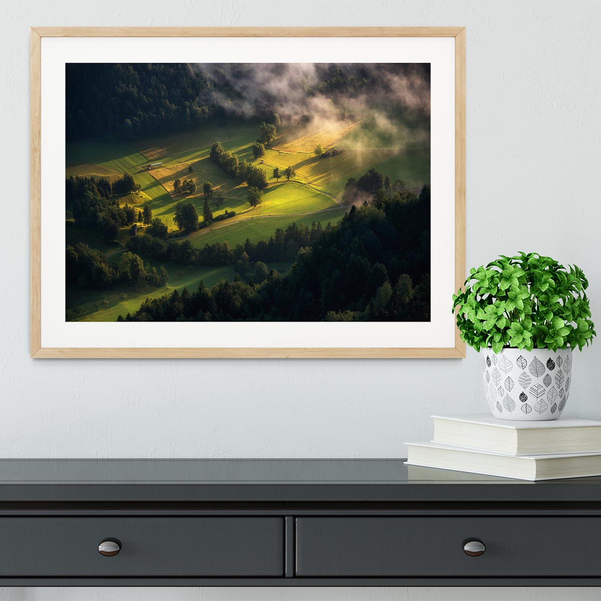 Light And Shadow Framed Print - Canvas Art Rocks - 3