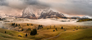 Dolomites Myths Wall Mural Wallpaper - Canvas Art Rocks - 1