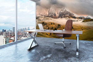 Dolomites Myths Wall Mural Wallpaper - Canvas Art Rocks - 3