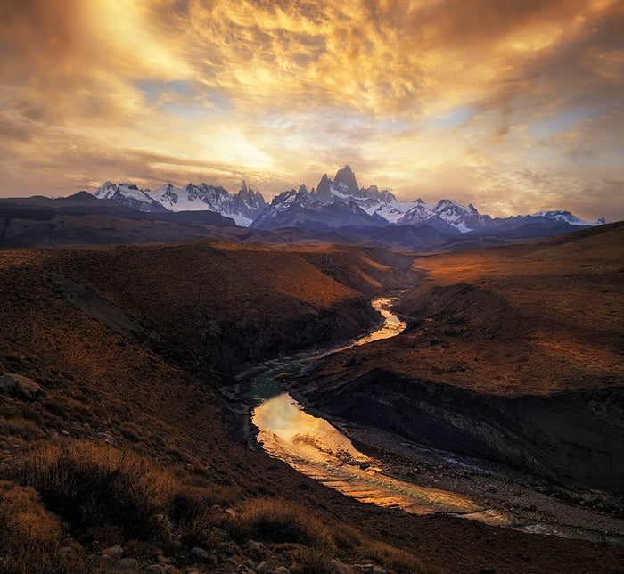 View From The Gorge Wall Mural Wallpaper