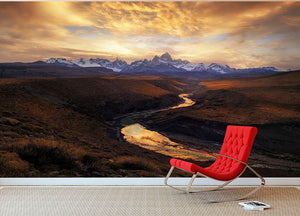 View From The Gorge Wall Mural Wallpaper - Canvas Art Rocks - 2