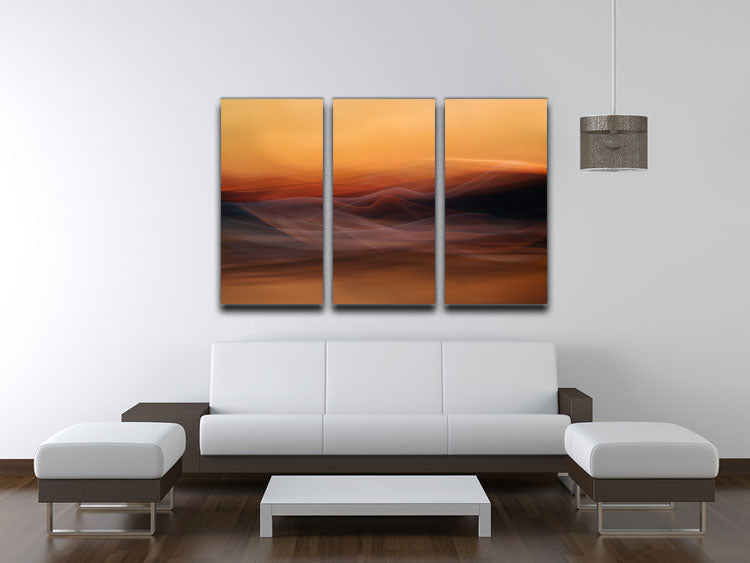 Where Nothing Grows 3 Split Panel Canvas Print - Canvas Art Rocks - 3