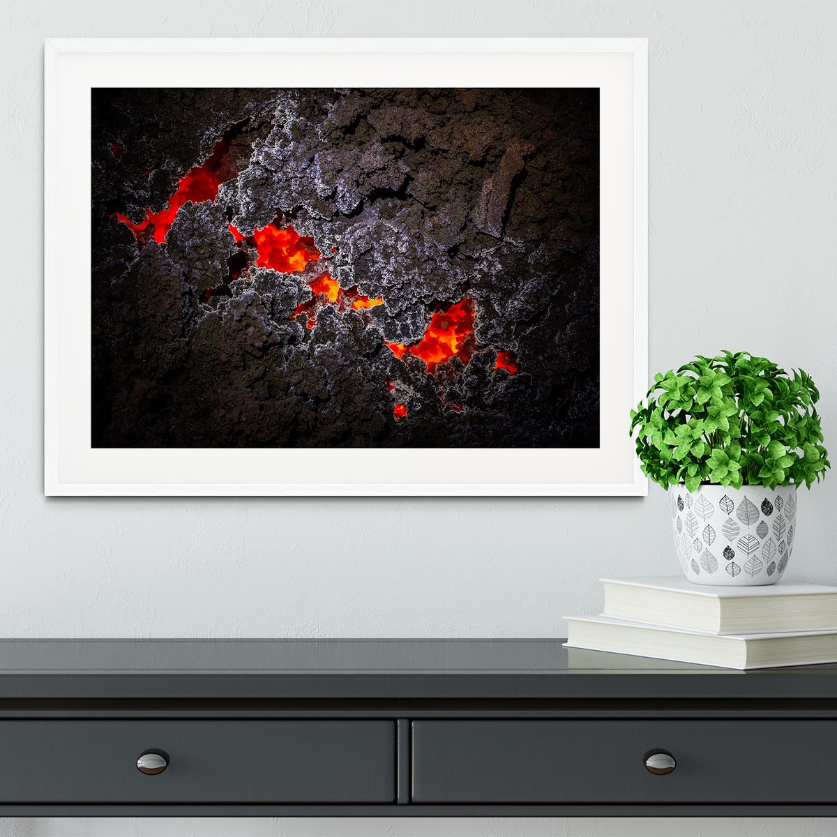 Crystallization Framed Print - Canvas Art Rocks - 5