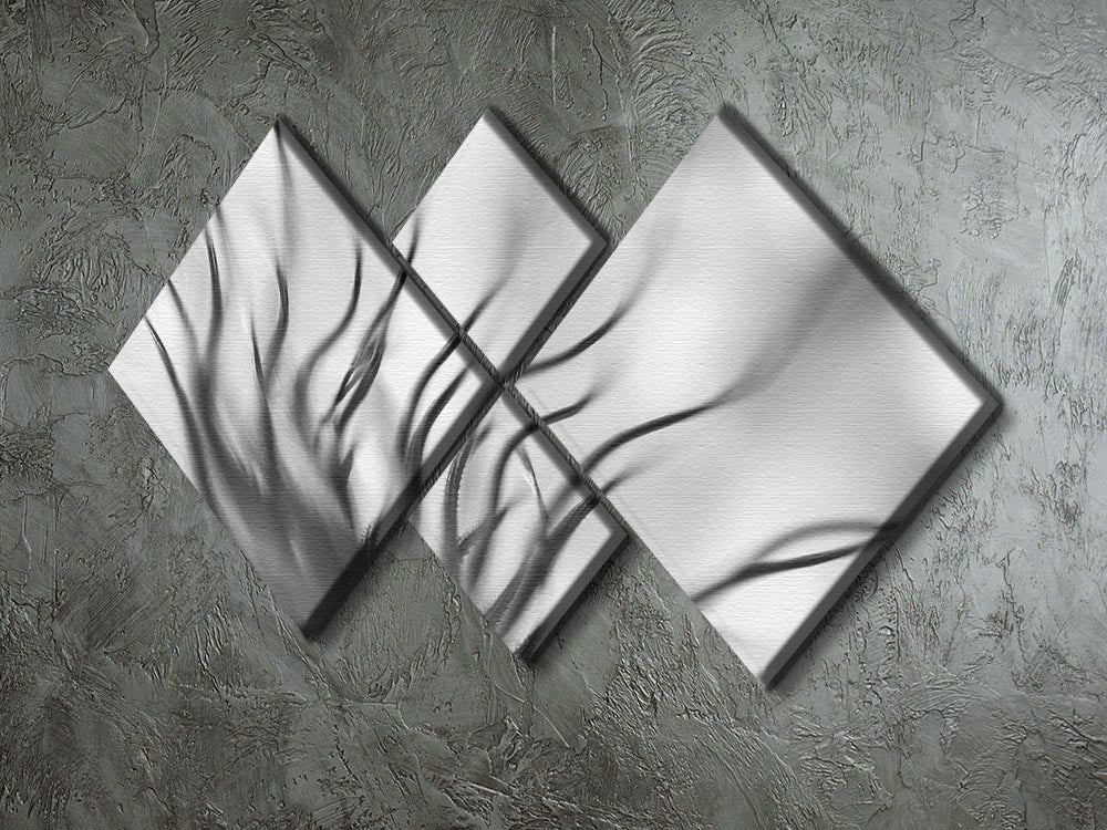 Abstract Boanical 4 Square Multi Panel Canvas - Canvas Art Rocks - 2