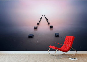 Alone In The Silence Wall Mural Wallpaper - Canvas Art Rocks - 2