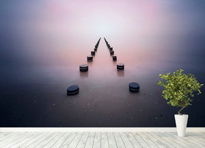 Alone In The Silence Wall Mural Wallpaper - Canvas Art Rocks - 4