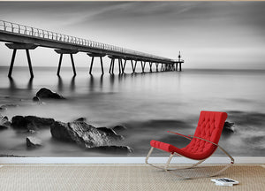 Pont Del Petroli Wall Mural Wallpaper - Canvas Art Rocks - 2