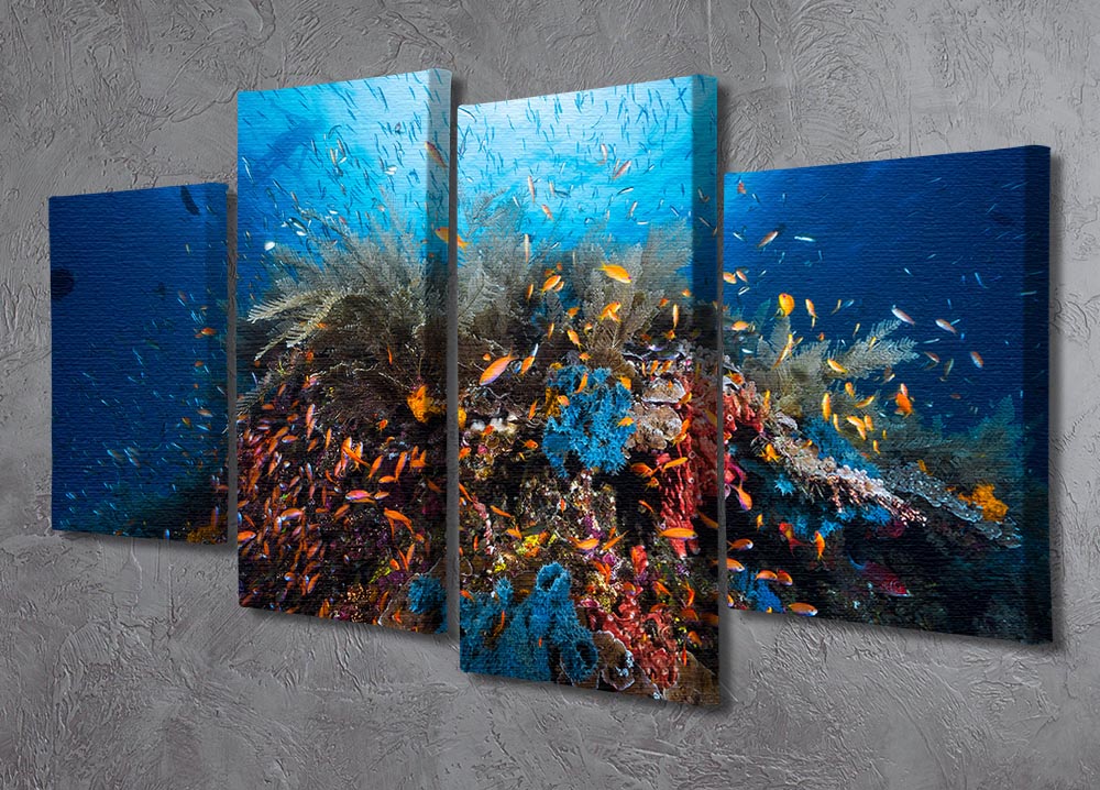 Apnea 4 Split Panel Canvas - Canvas Art Rocks - 2