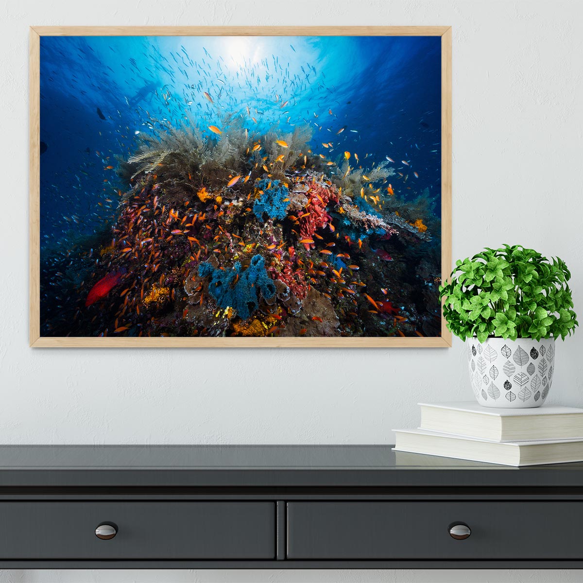 Apnea Framed Print - Canvas Art Rocks - 4