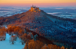 Hohenzollern In Winter Mood Wall Mural Wallpaper - Canvas Art Rocks - 1