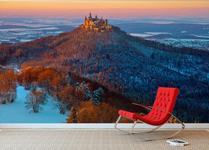 Hohenzollern In Winter Mood Wall Mural Wallpaper - Canvas Art Rocks - 2