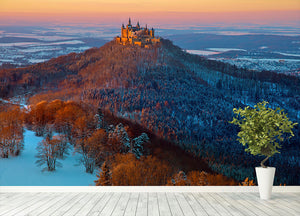 Hohenzollern In Winter Mood Wall Mural Wallpaper - Canvas Art Rocks - 4