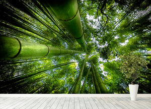 Arashiyama Wall Mural Wallpaper - Canvas Art Rocks - 4