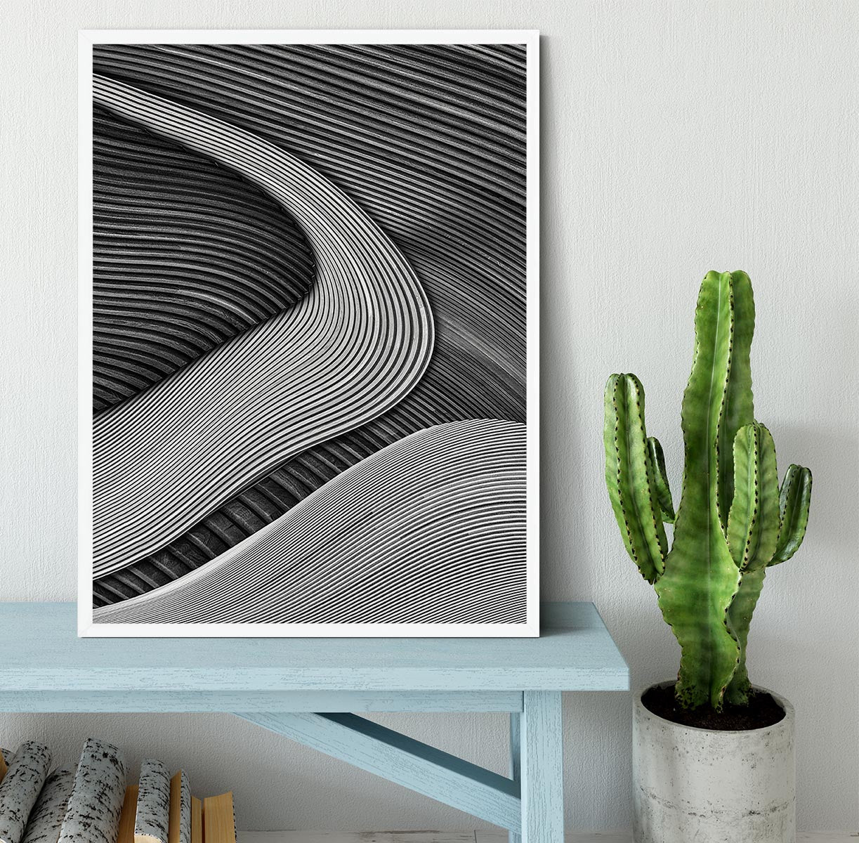 The Wood Project Iii - Zen Garden Framed Print - Canvas Art Rocks -6