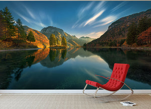 Magic Lake Wall Mural Wallpaper - Canvas Art Rocks - 2