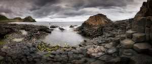 The Giants Causeway Wall Mural Wallpaper - Canvas Art Rocks - 1