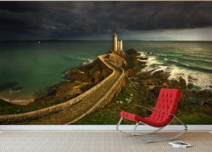 Rain Is Coming Wall Mural Wallpaper - Canvas Art Rocks - 2