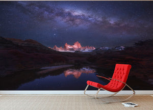 Patagonia Autumn Night Wall Mural Wallpaper - Canvas Art Rocks - 2