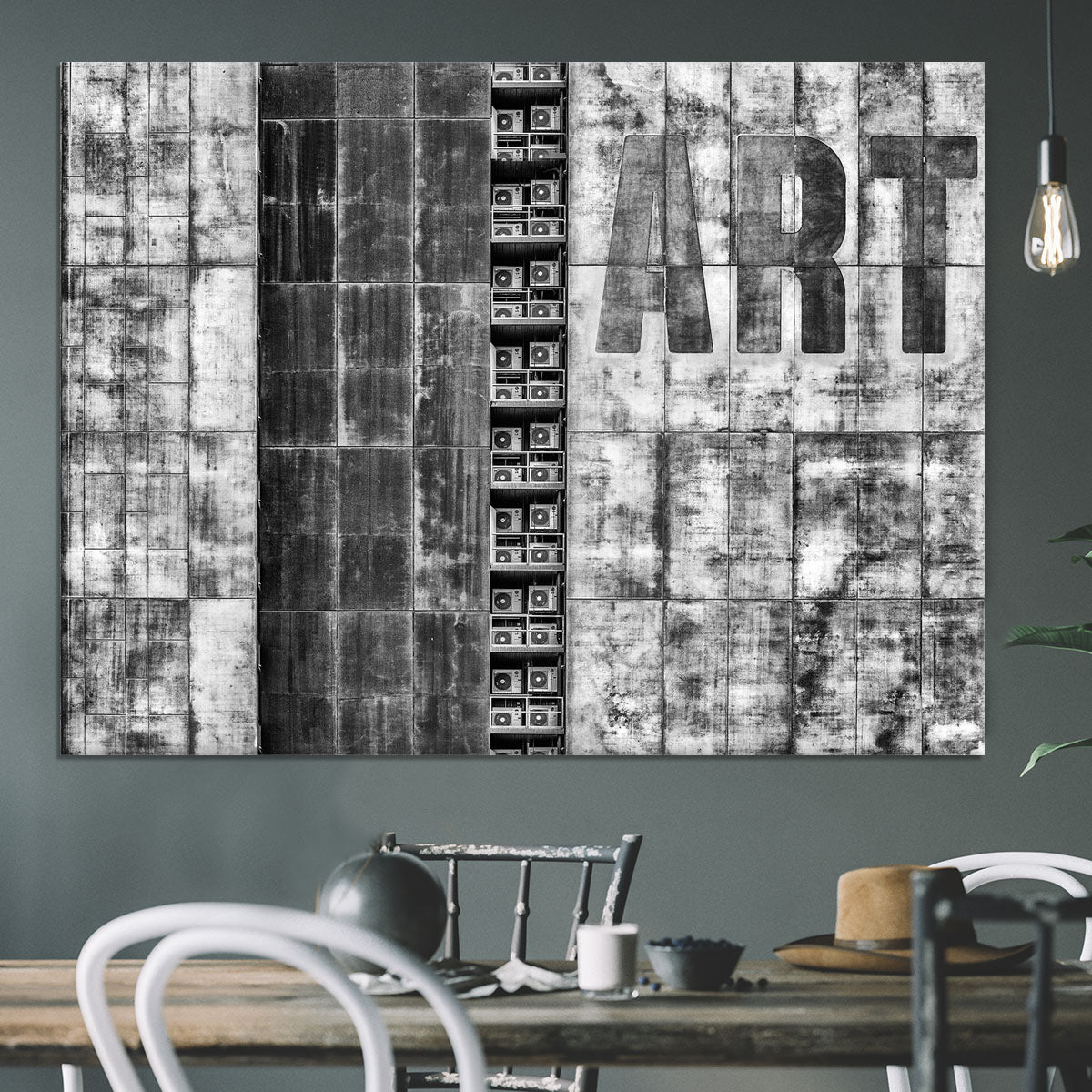 Gritty Palace Canvas Print or Poster - Canvas Art Rocks - 3