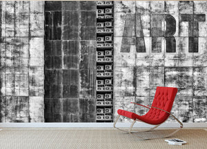 Gritty Palace Wall Mural Wallpaper - Canvas Art Rocks - 2