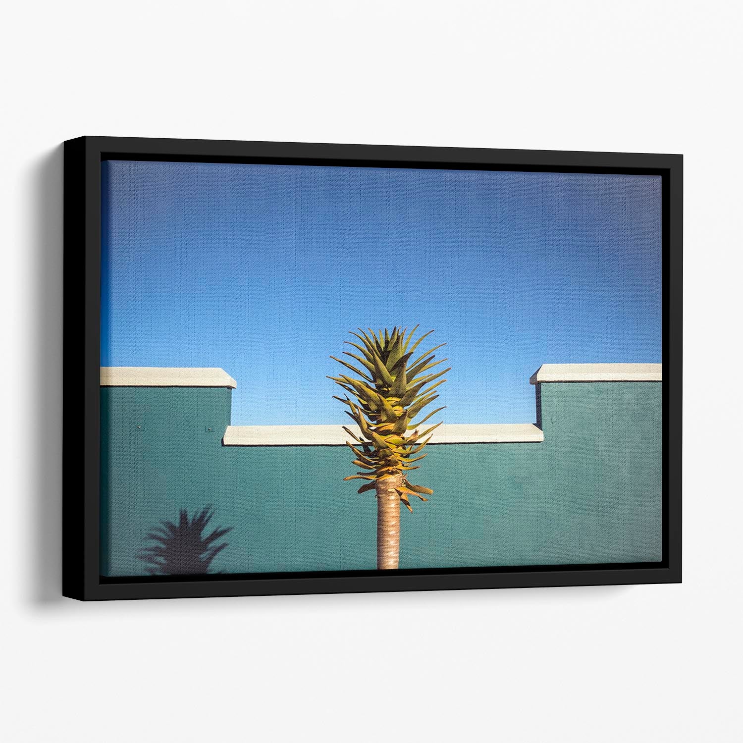 The Desert Blooms Floating Framed Canvas - Canvas Art Rocks - 1