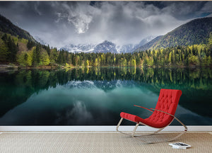 Moody Day Wall Mural Wallpaper - Canvas Art Rocks - 2