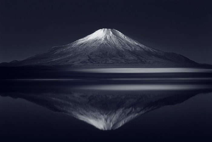 Reflection Mt Fuji Wall Mural Wallpaper