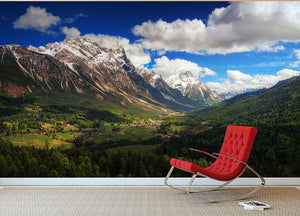 Un Valle Wall Mural Wallpaper - Canvas Art Rocks - 2