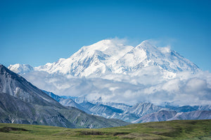 Mt Denali Alaska Wall Mural Wallpaper - Canvas Art Rocks - 1