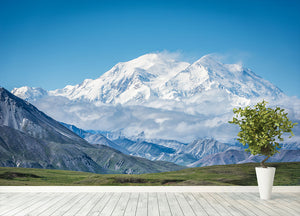 Mt Denali Alaska Wall Mural Wallpaper - Canvas Art Rocks - 4