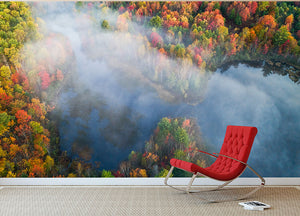 Autumn Symphony I Wall Mural Wallpaper - Canvas Art Rocks - 2